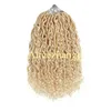 14quot River Goddess Faux Locs Crochet Braids Synthetic Braiding Hair Extension With Curly hair ends6611833