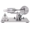 Freeshipping Hot Air Stirling Engine Model Physical Motor Power Generator Educational Science Experimental Toys