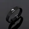 American Protest I Can't Breathe Silicone Stainless Steel Black Elbow Bracelet New Arrival Black Power Jelly Bracelet11