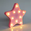 Декоративный светильник Lovely Star Shape Night Light Детский подарок