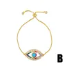 New Trendy Women Bracelets Yellow Gold Plated Colorful CZ Tennis Charm Bracelet for Girls Women Nice Gift for Friend