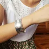 Fashion-r jewelry lacework bracelets cuff wide open ethnic symmetry bracelets for women hot fashion free of shipping
