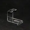 Acrylic display clear stand shelf holder base vape rack show for flat vaporizer pen battery pods cartridge tank kit new arrival