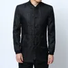 Mode-2019 Senior Nieuwe Mode Man Windbreaker Mens Casual Pocket Black Solid Bomber Jacket Mannelijke Harajuku Button Retro Fashions Jas