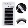 Sjötin 12linjer / Fack J / B / C / D / L Curl Individuell Mink Lashes Ögonfransar Extension Classic Lashes Ryssland Volespåsar Handgjorda