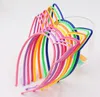 Cat Ear Headbands Hairbands Party Costume Daily Decorations Party Headwear För Kvinnor Flickor Candy Colors Plasthår Pinnar