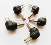 Anslutningar, 3.5 * 1.35mm Universal AC DC 2pin Plug Charger Tips Strömadapter för bärbar dator Laptop, 3,5 / 1,35 / 50PC