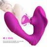 Clitoris Sucker Dildo Vibrator Sex Toys for Woman Clit Sucker Stimulator Women Vagina Nipple Sucking Toys For Adults Sex Shop CY200516