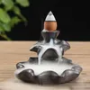 Natural Smoke Backflow Lamps Cone Incense Indoor Aromatherapy Bullet Sandalwood Lavender Jasmine In Box Tower 40Pcs1217863