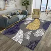 Simple modern feather living room rugs bedroom carpet children's bedside model window mat floor 3d mat rainbow rug2051