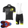 SCOTT team Cykling kortärmade jersey bib-shorts set Nya män Andas 9D Gel Pad Mountain cykelkläder U82108