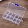 10 Compartiment Kleine Organizer Opslag Plastic Doos Craft Nail Fuse Beads Home Storage Container Levert LX1327