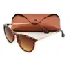 Wholesale- Sunglasses Women men Brand Designer TR90 frame Cat Eye Sun glasses uv400 Goggles Oculos De Sol Feminino with brown Case