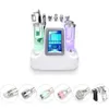 7 i 1 Hydra Dermabrasion Aqua Peel RF Bio-lyftkall Hammer Oxygen Facial Spa Utrustning Hydrovatten Microdermabrasion Machine