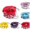 Justerbar 10 PU Dog Collar Pet Collar with Bells Charm Necklace Collar For Little Dogs Cat Collar Pet Supplies 8493408