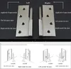 3 inch stainless steel automatic door hinge Detachable toilet partition hinge positioning automatic return right left hinge 002937500332