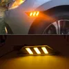 2pcs Pour Honda Civic 2016 2017 2018 Side Car Marker Feux de signalisation marqueur Lampe LED DRL Ampoules