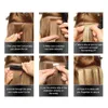 Tape in Hair Extensions Remy Menselijk Haar Naadloze Huid inslag Straight Hair 50g / Pack 14 inch tot 24 inch