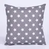 Star Pattern Printed Cushion Cover 18x18inch 45x45cm Back Lumbar Throw Pillow Case Creative Decorative Cusion Pads Home Decors