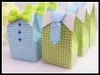 Vente en gros - 20pcs Mon Petit Homme Bleu Vert Noeud Papillon Anniversaire Garçon Baby Shower Faveur Bonbons Traiter Sac Faveurs De Mariage Boîte De Bonbons Sacs-cadeaux