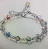 Fashion Square Crystal Women039s Bracelet Luxury Jewelry Charm Bracelet Ladies Friend Jewelry9222585