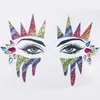 Tattoo Face Jewels Mulheres Sexy Crystal Eyes Gems Sticker Music Day Party Makeup Body Art Flash Glitter Stick 4 PiecesLot7146981