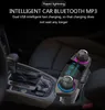 BT06 FM-передатчик 2.1A Автомобильное зарядное устройство Fast Aux Модулятор Bluetooth Handsfree Car Kit Аудио MP3-плеер с смарт-Charge Dual USB