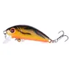 NEWUP 8PCS 5cm 3.6G Quality Minnow Pescaria Fiske Lure 3D Eye Bass Topwater Hard Bait Crankbait Wobblers för fiskehandtag