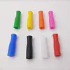 Nieuwe Silicone Stro Tips Siliconen Nozzle Roestvrijstalen Straw Protector Cover Tanden Protector voor roestvrijstalen rietjes A04