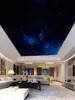 Papier peint 3D 3D moderne ciel bleu Sky Sky Wall papiers maison décor intérieur de salon salle de séjour plafond mural papier peint