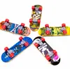 Tryck p￥ professionell legering Standing Fingerboard Truck Toy Mini Finger skateboard f￶r barn Toy Boy Children Gift