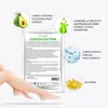 Aliver exfoli￫rende voetmasker voeten zorgen voor magische dode huid peeling sok avocado papaya olijfolie