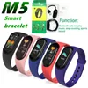 M5 Bunte Bildschirm Bluetooth Anruf Smart Band Tracker Uhr Sport armband Herzfrequenz Blutdruck Smartband Monitor Gesundheit Armband MQ50