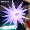 Modello Gonfiabile Appeso a Stella Luminosa da 2 m con Illuminazione Thorn Starlight Palloncino Soffiato ad Aria Personalizzato con Luce a Led per la Decorazione della Festa Notturna