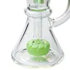 Glass Bongs Showerhead Per Smoking Mini Hookahs Small Recycler Dab Oil Rigs Klein Water Pipes Heady Glass XL-2062