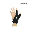 LED Bicycle Light Gloves light Waterproof Finger lamp Flash Riding Fishing walking Rescue illumination outdoor equipment