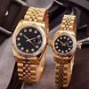 Luxury Womens watch AAA watches Classic Automatic Movement Mechanical 28mm/36mm Fashion Mens Women gold datejust Watches ladies Wristwatches waterproof