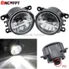 2pcs/pair Fog Lamp Assembly 12V H11 LED Fog Light Halogen lamps For Mitsubishi Outlander 2 II CW-W 2006-2009