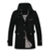 Fashion british style single breasted men trench coat 5xl stand collar casual overcoat CQF801 Casual fashion