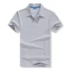 Tanie puste zwykłe bawełniane koszulki polo niestandardowe logo projekt polo shirt golfowy 50 sztuk na logo Drop Shipping