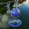 Heady Glass Unique Bong Ball Perc Narghilè Bong in vetro Showhead Percolatore Olio denso Dab Rigs 14mm Giunto femmina con tubi dell'acqua della ciotola XL-1971