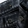 남자 바지 가을 2021 한국 패션 양피 가죽 남성 스트레이트 슬림 바이커 긴 바지 Streetwear 고품질 바지 맨 1