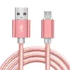 High quality 10FT Metal Housing Braided Cable 3M long Micro USB charge Cable 2A Durable High Speed Charging Cable for Smart Phones