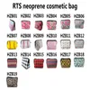 19 Designs Neoprene Wash Gargle Portable Waterproof Cosmetic Bag Make Up Storage Bag Hand Bag ST875