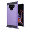 Coque de protection intégrale pour Galaxy A20/A30/A50, étui de téléphone à Texture brossée résistant aux chocs pour Note8/Note9/S7/S7 Edge