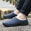 Pantoufles d'hiver de Noël hommes extérieurs Chaussures pour hommes à moqueries