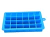 24 Grid DIY Big Ice Cube Mold Square Shape Silicone Ice Tray Easy Release Maker Creative Home Bar Köksredskap