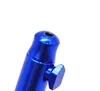 2022 New metal pipe 54mm color flat-headed smooth snuff bottle