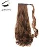 Rebeauty Hair 20 pouces de long ondulé enveloppement autour des postiches faux cheveux Extensions de queue de cheval haute température fibre synthétique cheveux Extensi2559202