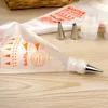 100 stks / set PP gebak tas cake DIY icing piping crème tassen herbruikbare gebak tassen 100pcs / set cake decorating tools